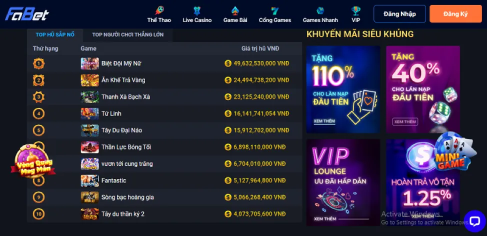 Hướng dẫn đăng ký tài khoản f169 game bài